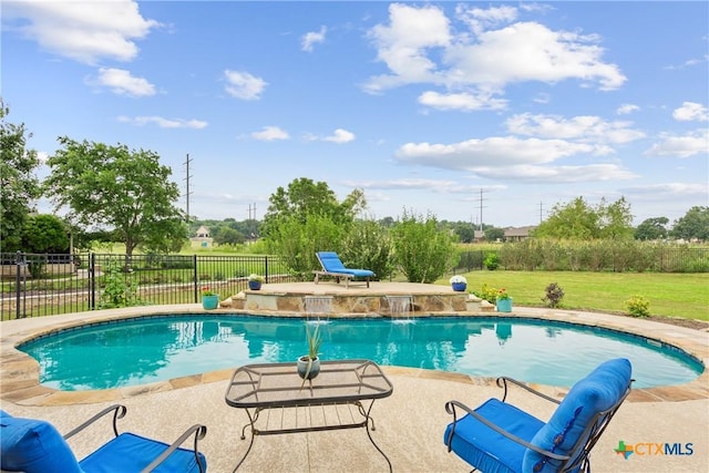 1332 Walker Cir, Salado, TX 76571 - view of pool with a patio area