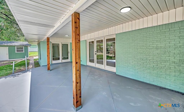 309 E Xavier Ave, Temple, TX 76501 - view of patio with a shed
