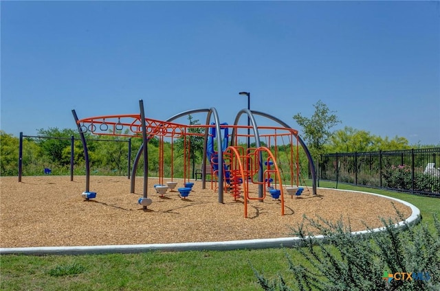 view of communal playground