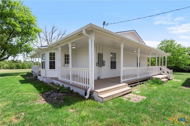 2002 E Young Ave, Temple, TX 76501 - view of front of home featuring a front lawn and covered porch