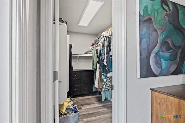 458 Seele St, New Braunfels, TX 78130 - spacious closet with wood finished floors