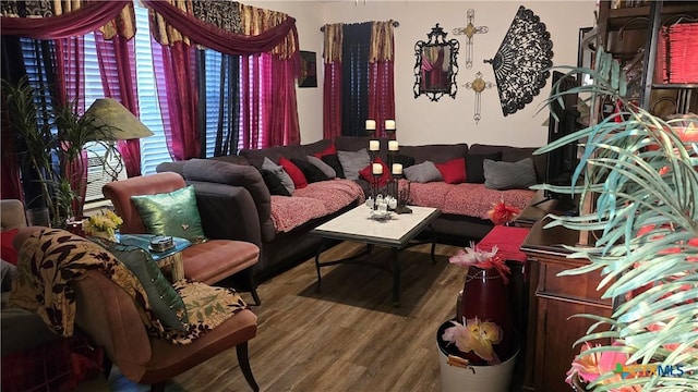 701 E Anaqua Ave, Victoria, TX 77901 - living area featuring wood finished floors