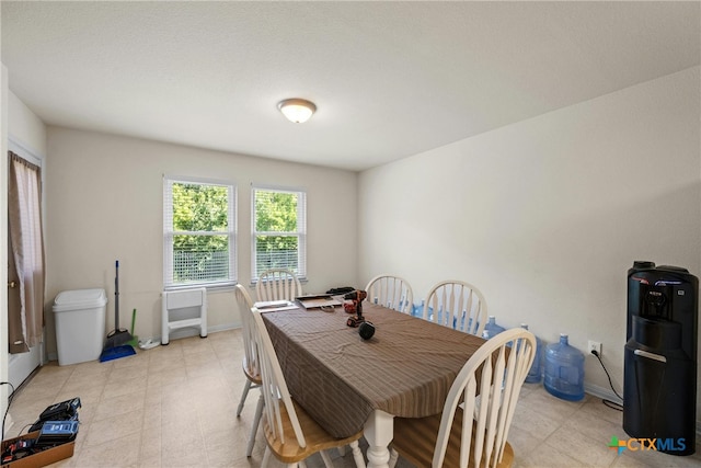 view of dining room