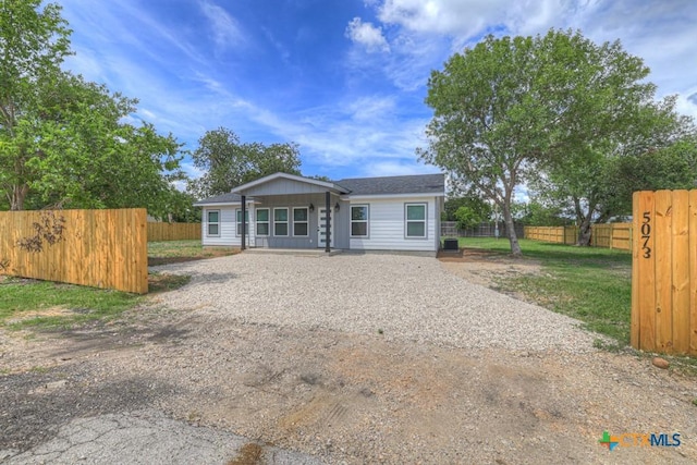 5073 Cedarside, San Marcos, TX 78666 - view of front of house featuring driveway