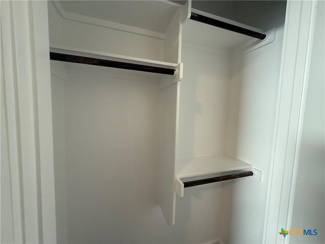 view of closet