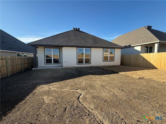 view of rear view of house