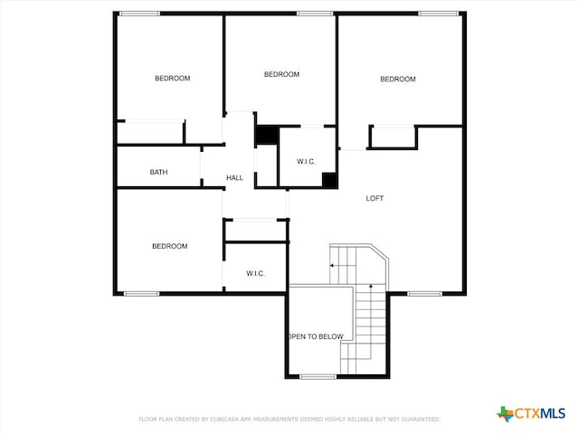 2516 Arno St, Harker Heights, TX 76548 - view of home floor plan