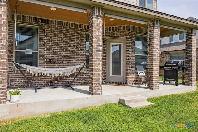 2516 Arno St, Harker Heights, TX 76548 - property entrance with brick siding