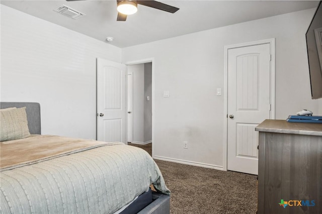 2516 Arno St, Harker Heights, TX 76548 - carpeted bedroom featuring baseboards and ceiling fan