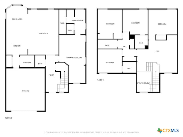 2516 Arno St, Harker Heights, TX 76548 - view of home floor plan