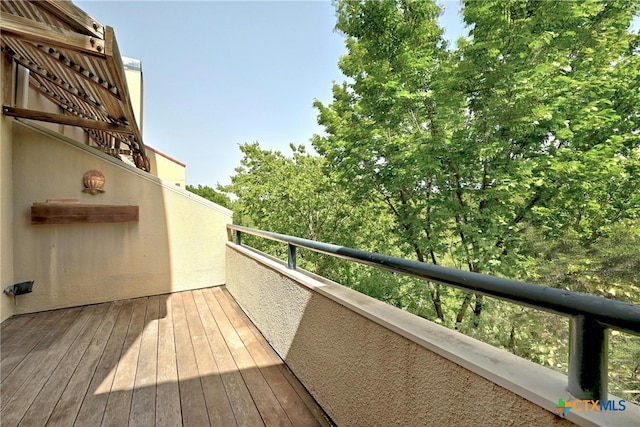 view of deck