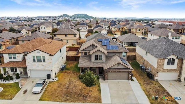 drone / aerial view featuring a residential view