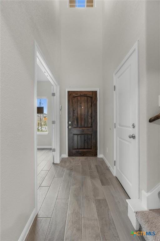 416 Stellar Wind Dr, Georgetown, TX 78628 - entrance foyer with a high ceiling