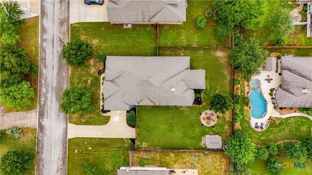 drone / aerial view