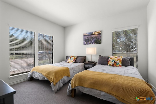 bedroom featuring carpet floors