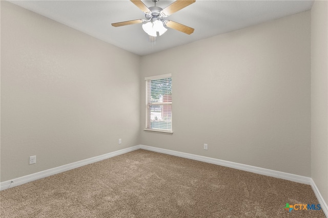 730 Stratus Path, New Braunfels, TX 78130 - unfurnished room featuring carpet flooring, baseboards, and a ceiling fan