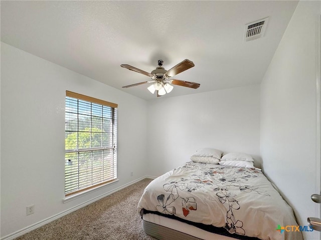 408 Rowdy Dr, Killeen, TX 76542 - bedroom featuring carpet floors and a ceiling fan