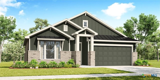 2322 Healy Dr, Temple, TX 76502 - craftsman house featuring brick siding, board and batten siding, and driveway