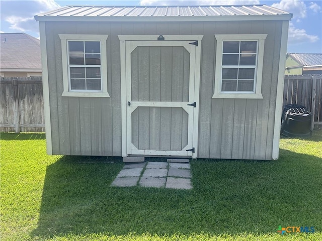 906 2nd St, Cuero, TX 77954 - view of shed