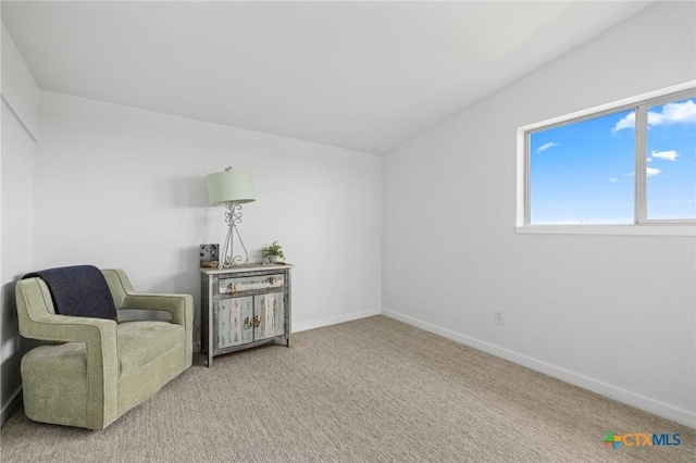 215 Mesa Vista Dr, Leander, TX 78641 - sitting room with baseboards and carpet