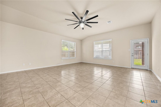 5507 Sulfur Spring Dr, Killeen, TX 76542 - unfurnished room featuring light tile patterned floors and a ceiling fan
