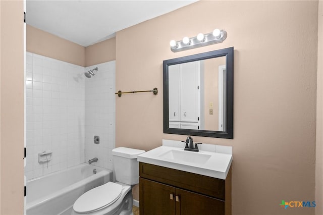 305 Berwick St, Victoria, TX 77904 - full bathroom featuring vanity and bathtub / shower combination