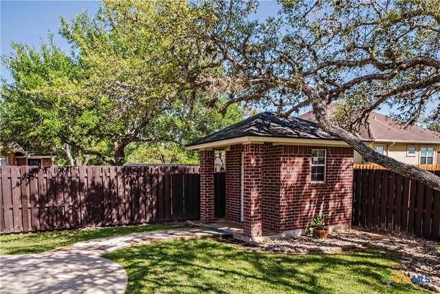 207 C L Duckett Dr, Cuero, TX 77954 - view of outbuilding with an outbuilding