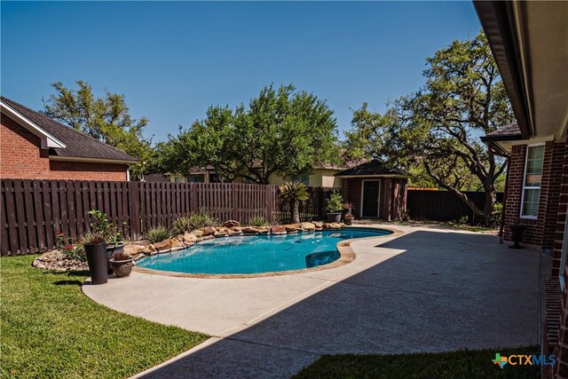 207 C L Duckett Dr, Cuero, TX 77954 - bedroom with carpet floors and baseboards