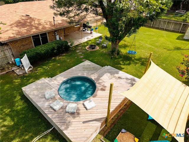 812 Merritt Dr, Lockhart, TX 78644 - view from above of property