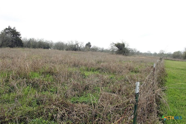 view of nature featuring a rural view