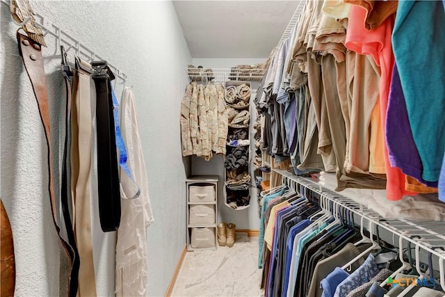 view of spacious closet