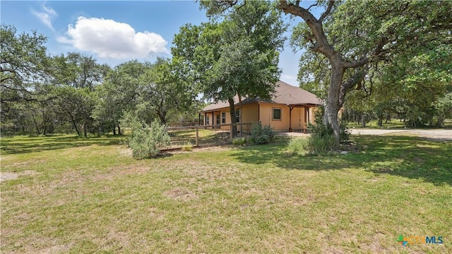 7881 Wegner Rd, New Braunfels, TX 78132 - view of yard