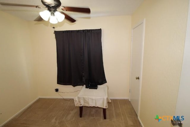 2305 Chestnut Dr, Killeen, TX 76543 - unfurnished room with ceiling fan and baseboards