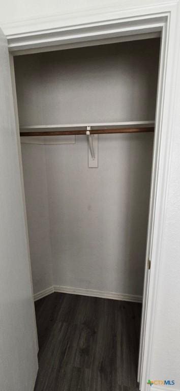 view of closet