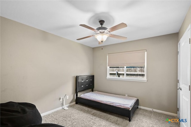 203 Terravista Trl, Victoria, TX 77904 - carpeted bedroom featuring baseboards and ceiling fan
