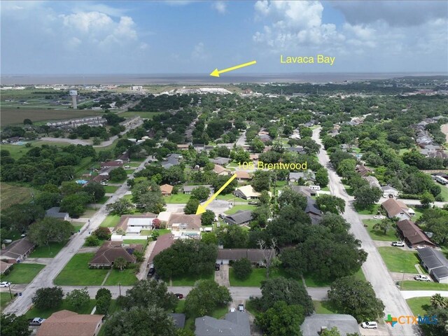 105 Brentwood Pl, Port Lavaca, TX 77979 - aerial view of residential area