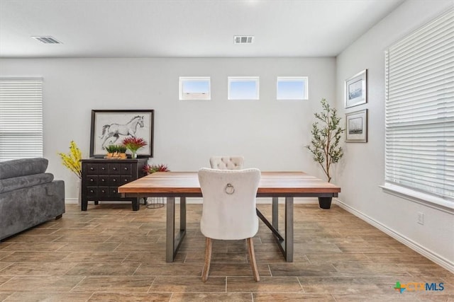 8409 Glade Dr, Temple, TX 76502 - dining room featuring wood finished floors and baseboards