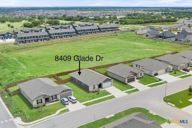 8409 Glade Dr, Temple, TX 76502 - aerial view of residential area