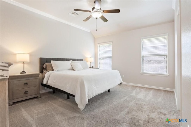 215 Sheridan Loop, Belton, TX 76513 - bedroom featuring light carpet and ceiling fan