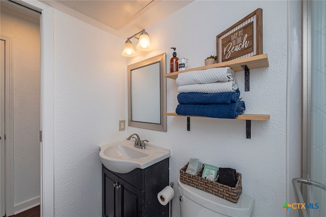 3938 Surfside Blvd Unit 3116, Corpus Christi, TX 78402 - bathroom featuring vanity and toilet