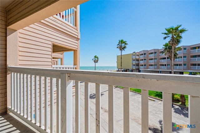3938 Surfside Blvd Unit 3116, Corpus Christi, TX 78402 - balcony featuring a water view