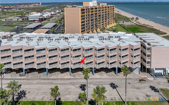 3938 Surfside Blvd Unit 3116, Corpus Christi, TX 78402 - drone / aerial view of apartment complex / building and a large body of water