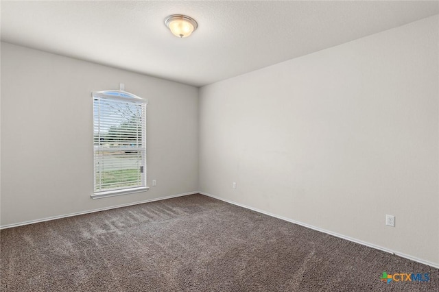 spare room featuring carpet flooring