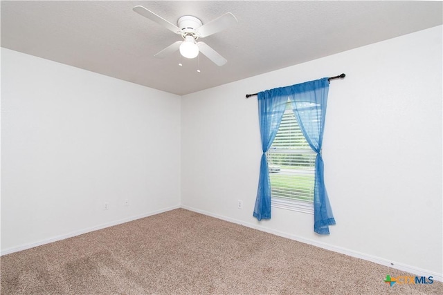 568 Morgans Point Rd, Belton, TX 76513 - spare room with carpet flooring and ceiling fan