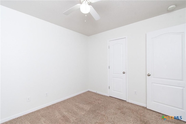 568 Morgans Point Rd, Belton, TX 76513 - unfurnished bedroom featuring light carpet and a ceiling fan