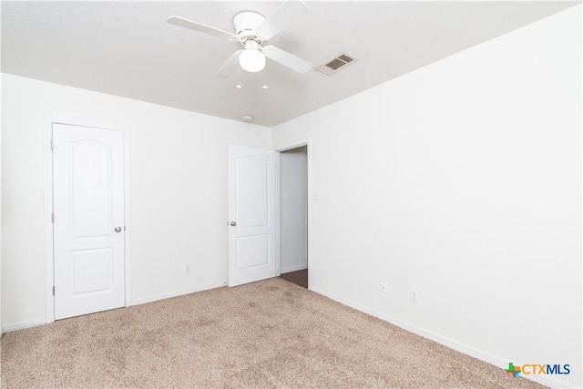 568 Morgans Point Rd, Belton, TX 76513 - unfurnished bedroom featuring carpet floors and ceiling fan
