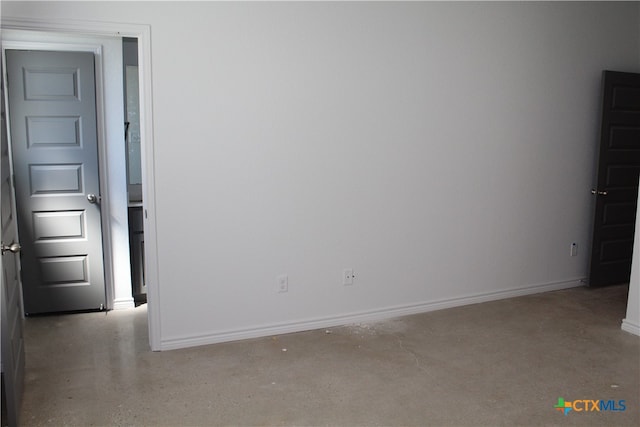 view of unfurnished room