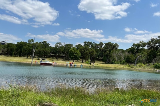 view of water feature