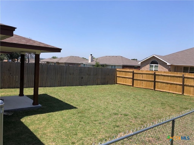 1818 Castroville Trl, Copperas Cove, TX 76522 - view of yard featuring a patio area