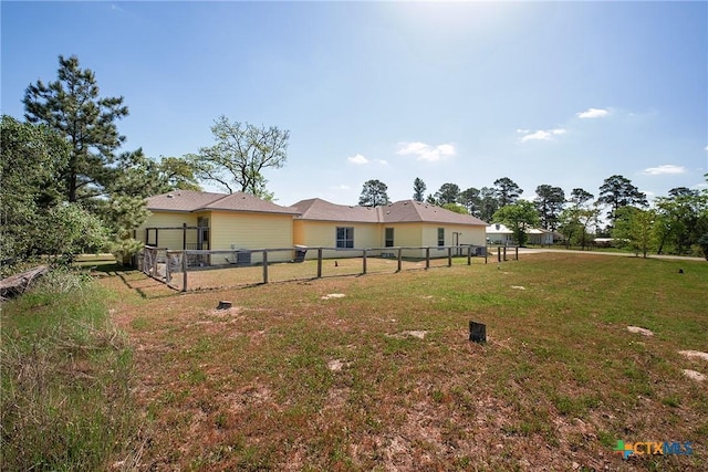 180 Jim Bowie Dr, Paige, TX 78659 - view of rear view of property